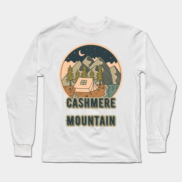 Cashmere Mountain Long Sleeve T-Shirt by Canada Cities